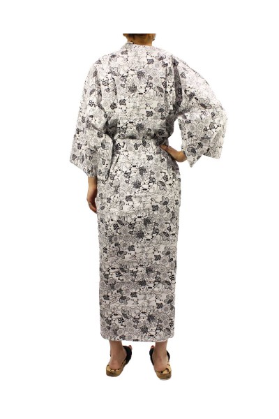 Onemaki , double cotton kimono for Women