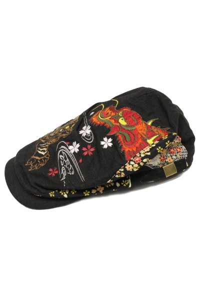 Casquette Japonaise tigre & dragon