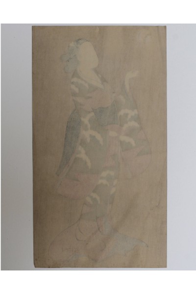 Choshyun : Young girl playing with Temari