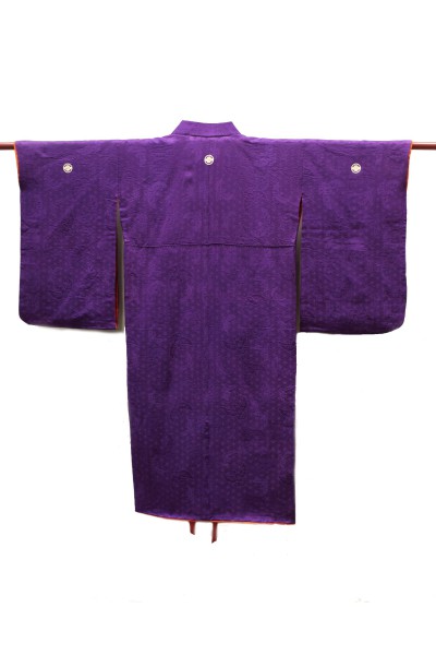 Purple Silk Child ceremony kimono