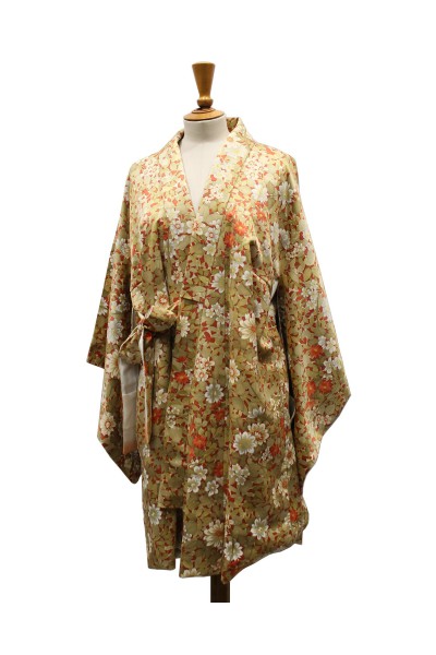 Long Floral Kimono Jacket