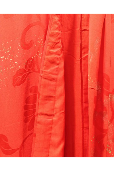 Kimono Cérémonie enfant rouge & or