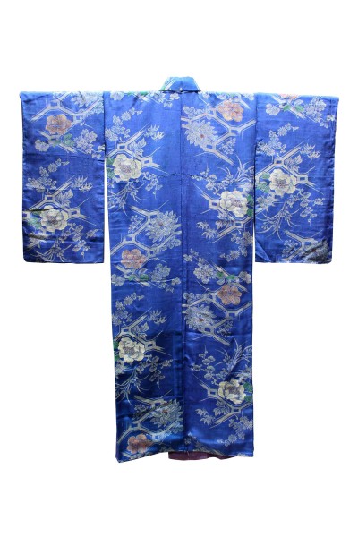 Kimono Ancien Luxe en soie sauvage