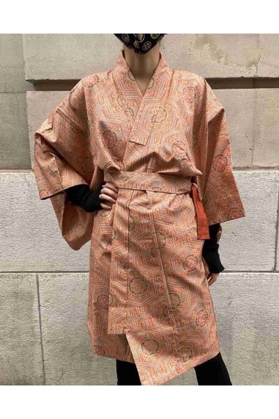 Long Kimono Jacket Kikko Arabesques