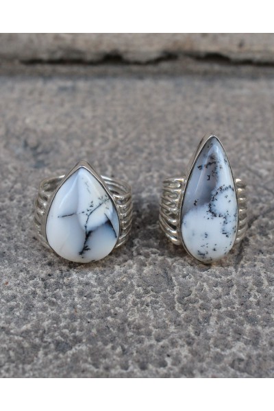 Tear drop stone Ring S