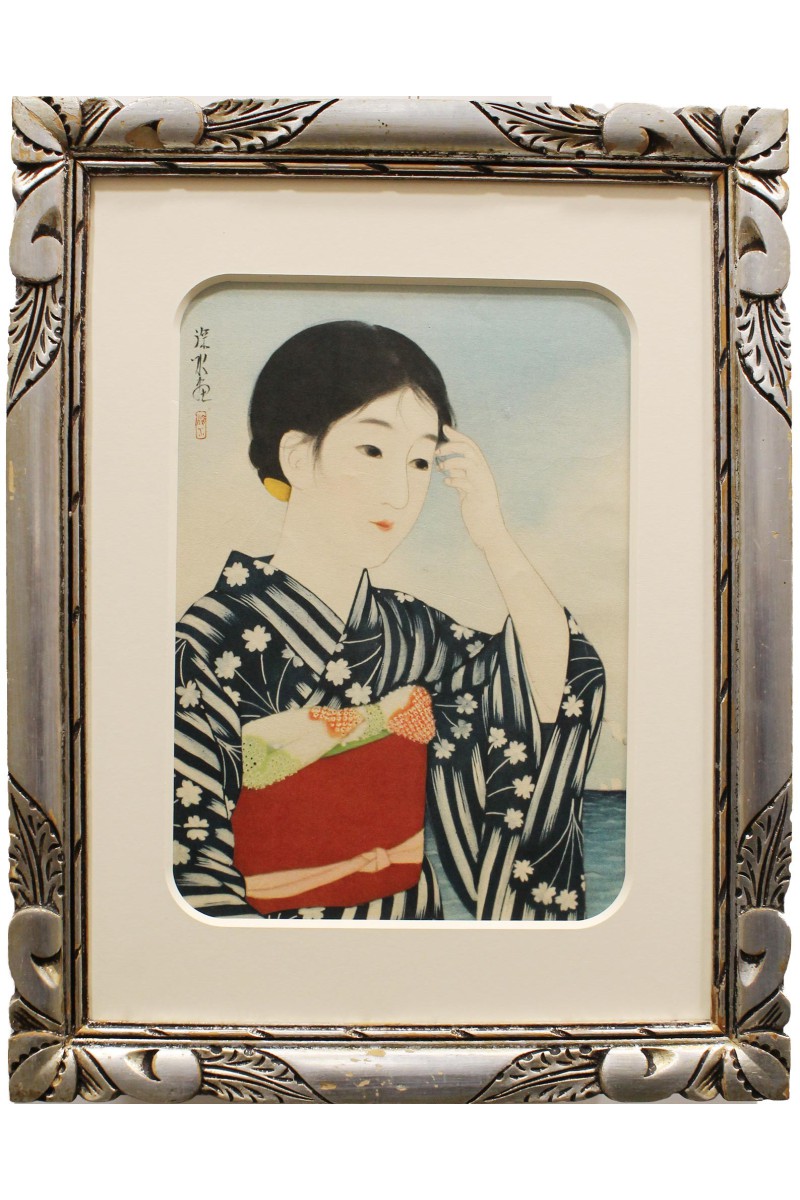 Japanese Woodblock Print from Itō Shinsui Shin Hanga, Bijinga (Oban, series 1931)