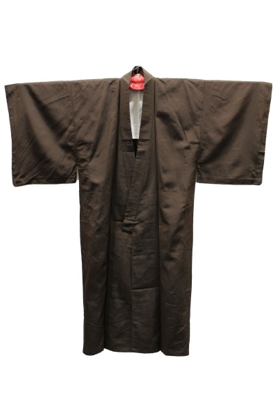 Kimono homme marron bleuté