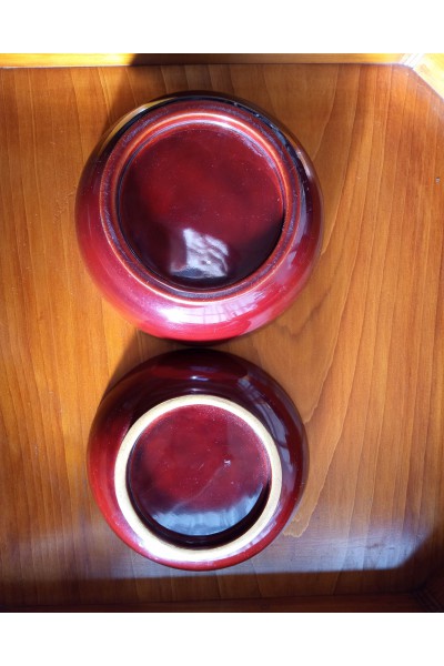 5 Antic lacquered bowls
