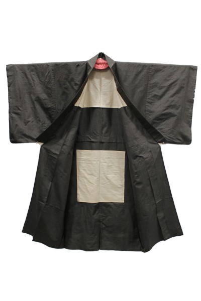 Kimono homme marron carreaux