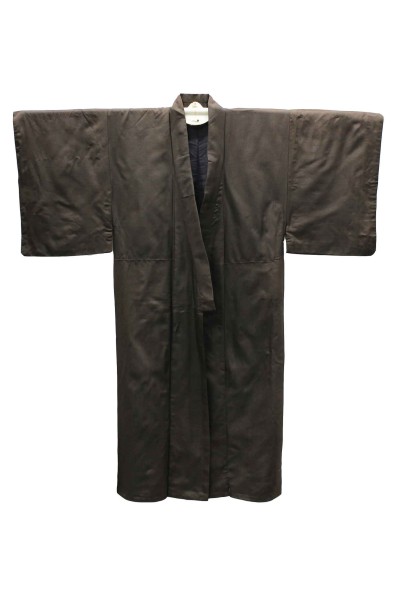 Brown Kimono, Lining bleu for men