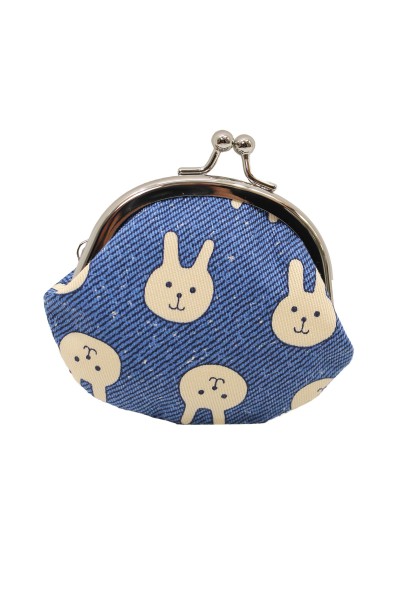 Small Gamaguchi Rabbit purse