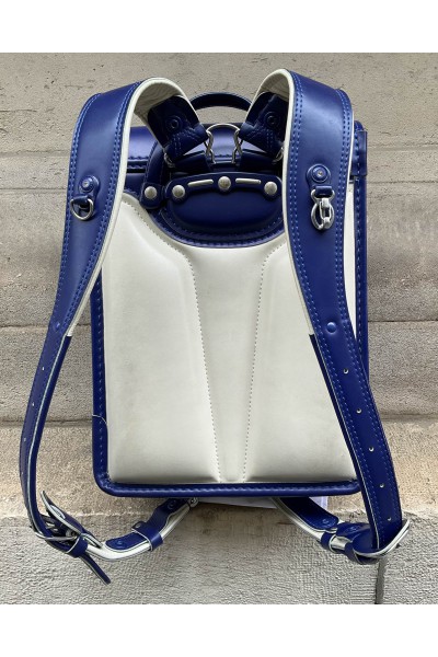 Japanese vintage schoolbag 'Randoseru' Blue