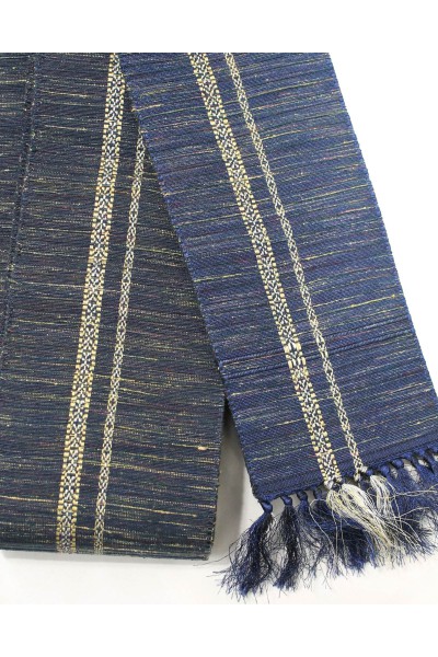 Silk woven Kaku Obi Vintage