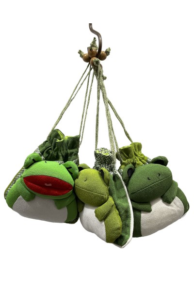 Frog Kinchaku pouch