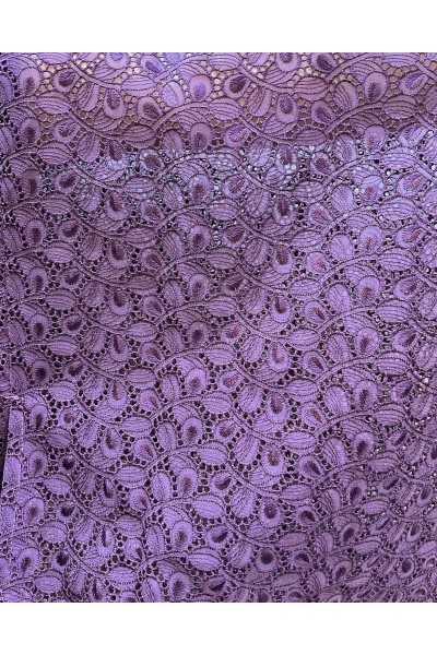 Transparent purple lace Haori