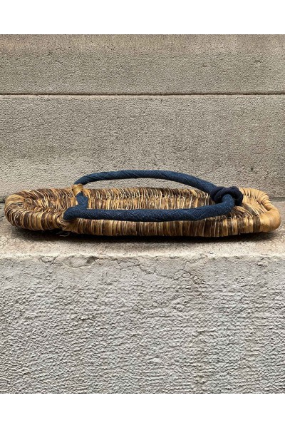 Bamboo Waraji blue strap