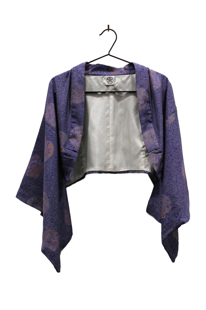 Cropped Kimono jacket "Kinchaku"