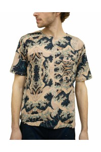 T-shirt Hokusai manches courtes