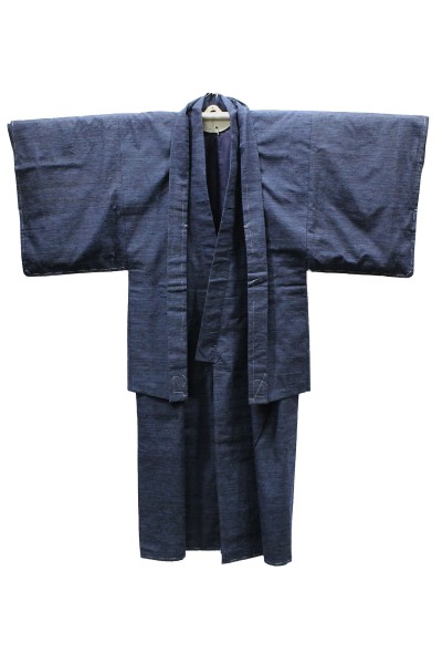 Ensemble Kimono Bleu chiné