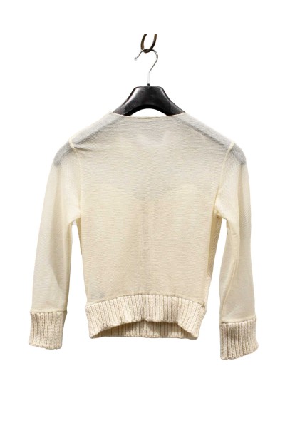 Pull en tricot avec manches tulle