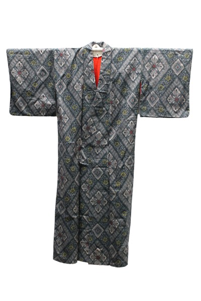 Cotton lined Kimono Rhombus