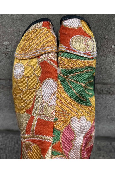 FR37 • Japanese OBI ankle boots