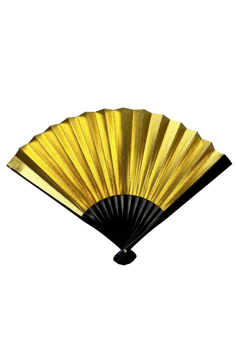 Small gold and silver fan