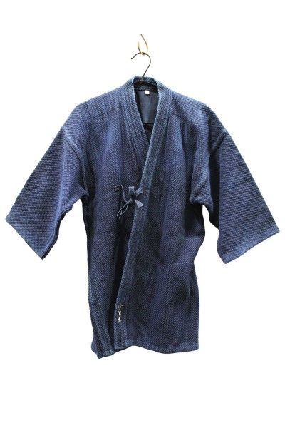 Kendogi indigo cotton kimono