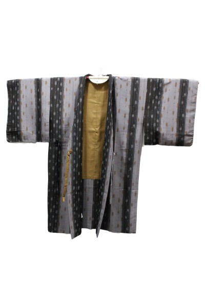 Kimono long jacket Yagasuri