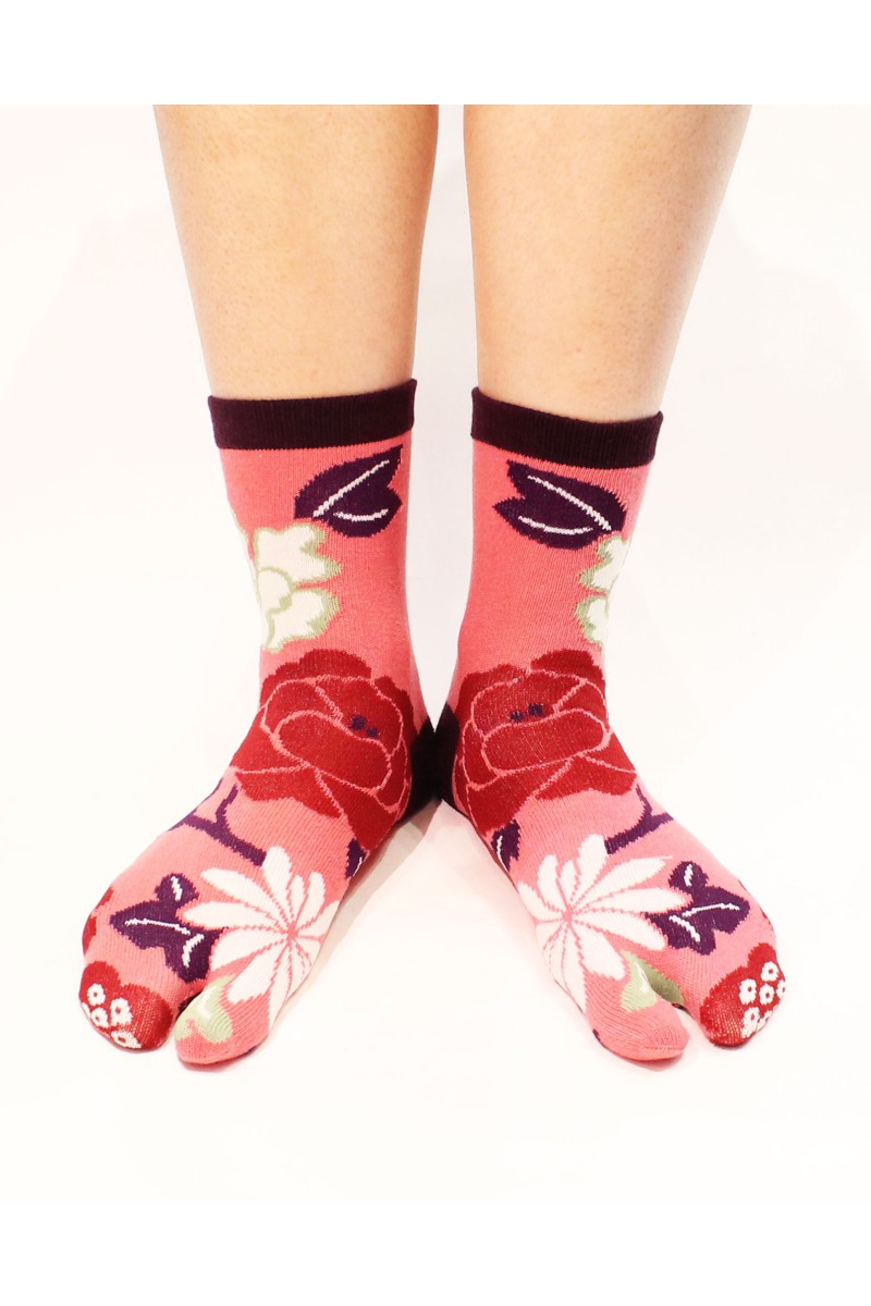 TABI Socks Rose T36-39