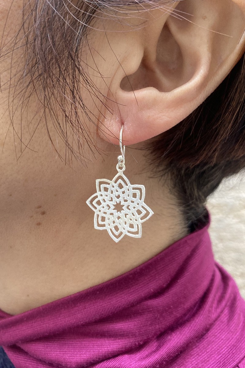 Sacred geometry earrings