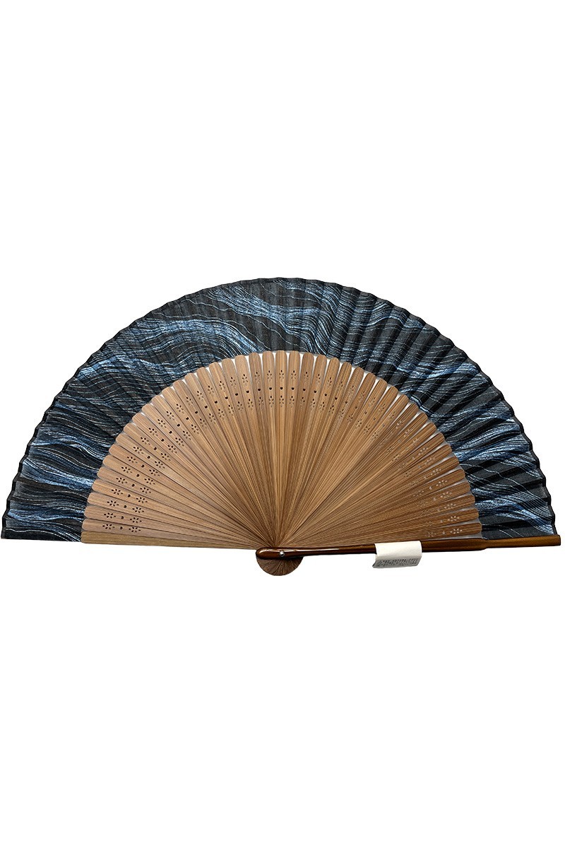 Marbled wave fan