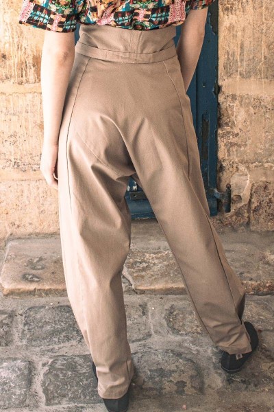 Pantalon Croisé cotton Fred