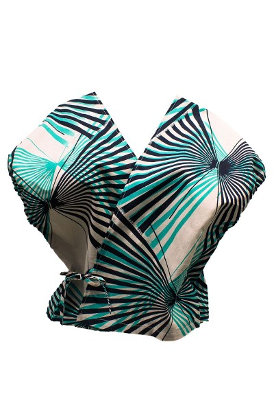 Top cache cœur Yukata