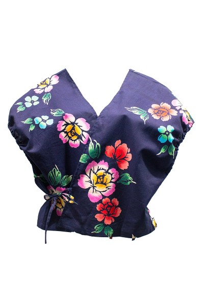 Top cache cœur Yukata