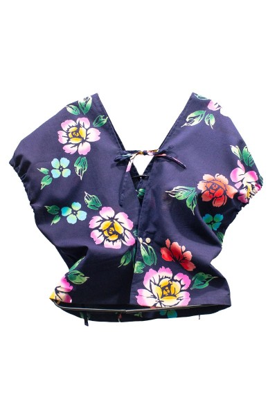 Top cache cœur Yukata