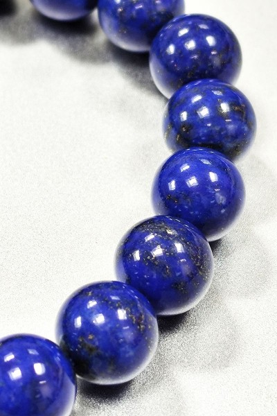 Bracelet perles Lapis lazuli