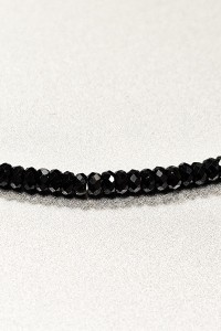 Spinel beaded necklace