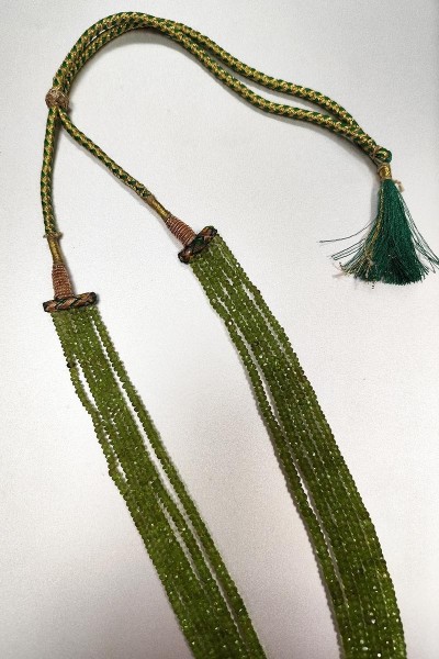 Hand-Cut Gemstone Bead Necklaces - Peridots