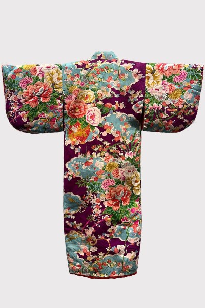 kimono de fête ouatiné enfant