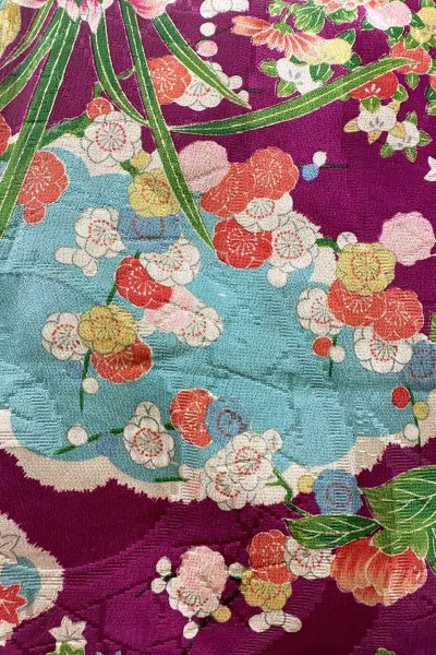 kimono de fête ouatiné enfant