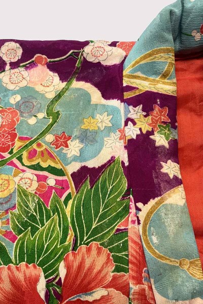 wadded kimono for children