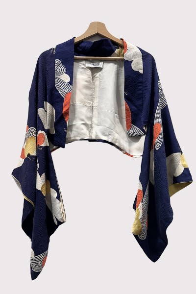 Kimono Bolero en Soie Sayagata