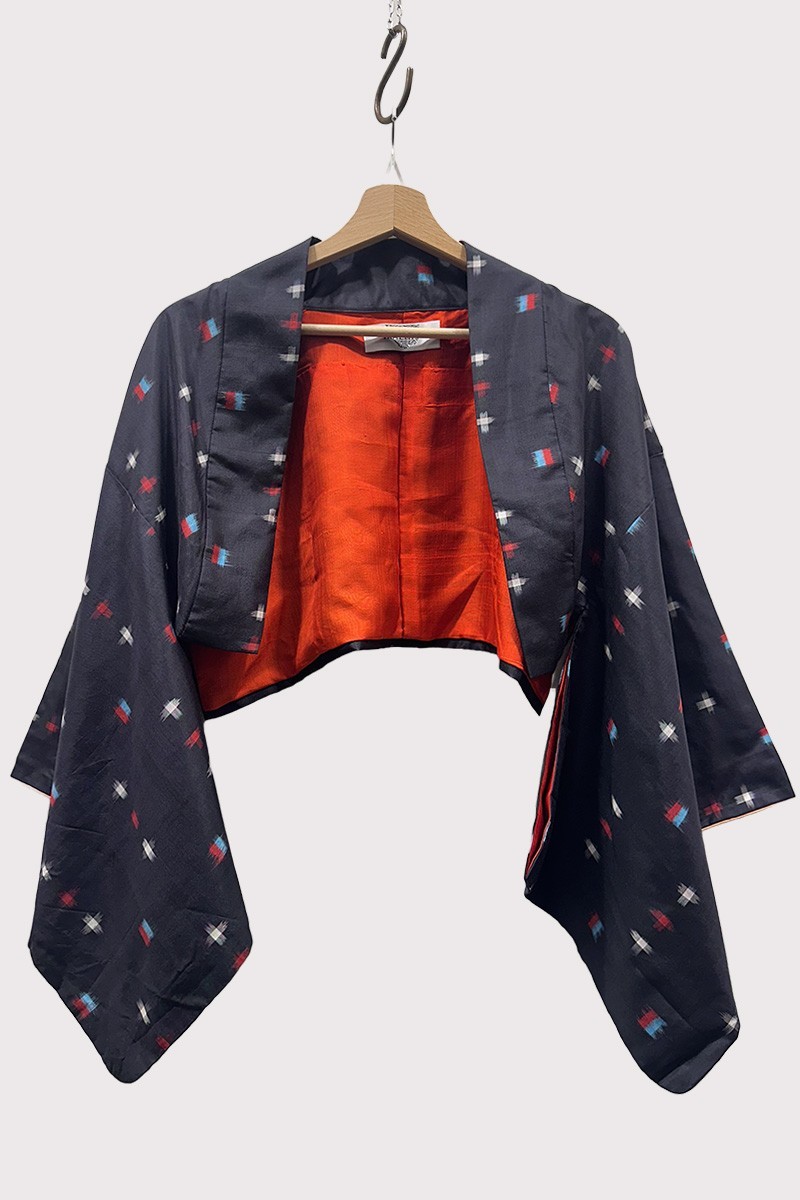 Kimono Bolero en Soie Meisen Igeta