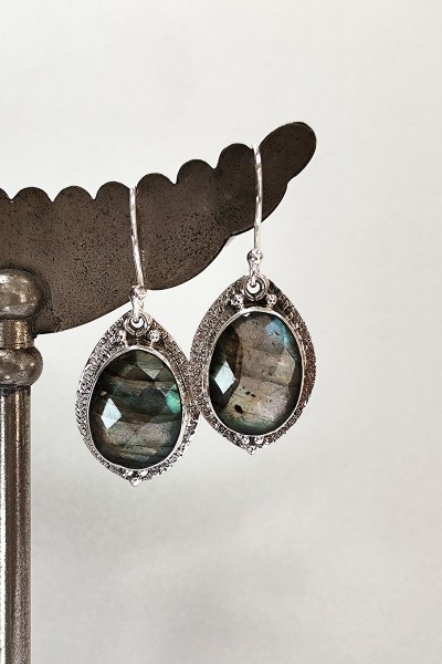 Labradrite earrings