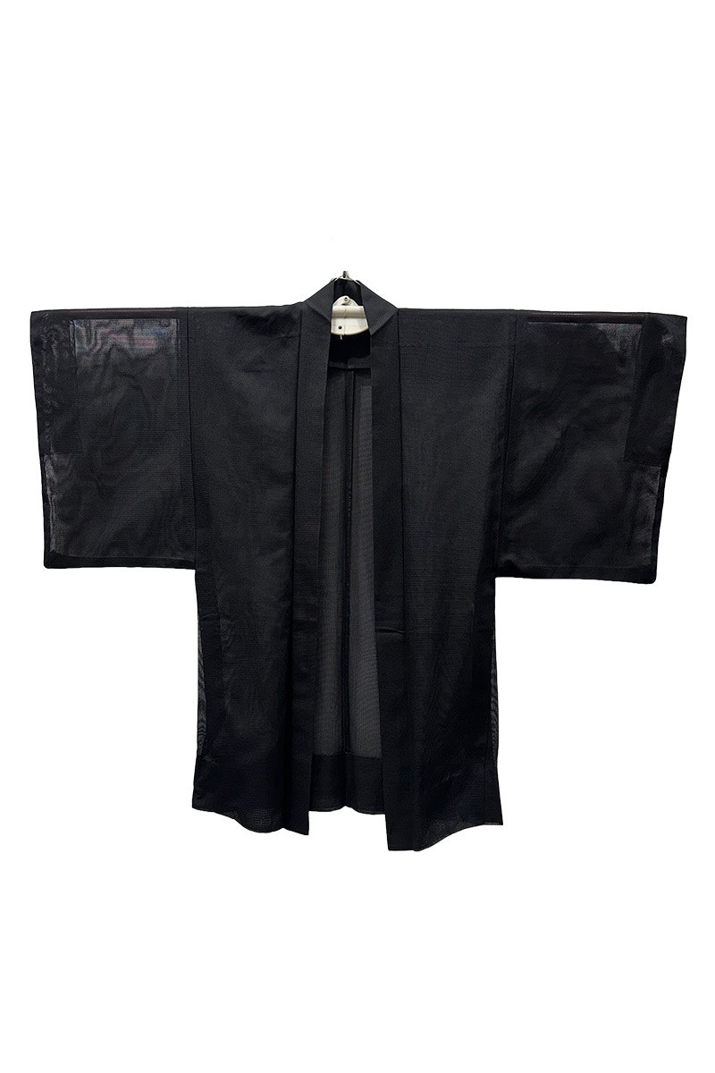 Men's light net haori