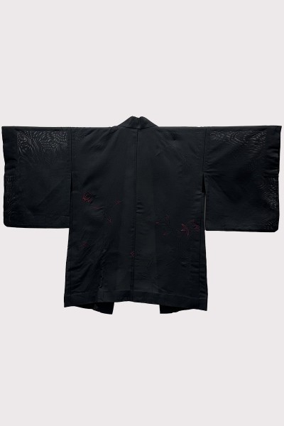 Fine Haori embroidered with Rindo flowers