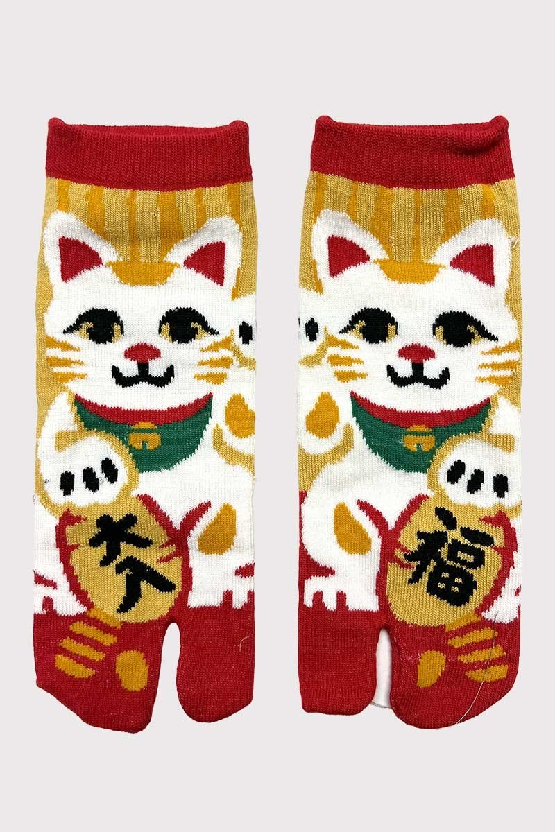 Maneki neko socks 36-39