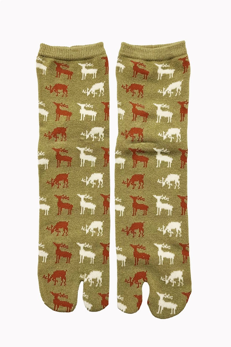 Chaussettes Tabi japonaises Cerf