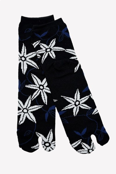 Japanese flower Tabi socks